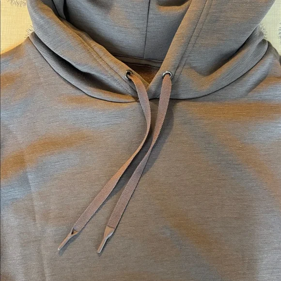 Woolx Avery Hoodie Plum Truffle New Merino Wool Size L - Picture 5 of 10